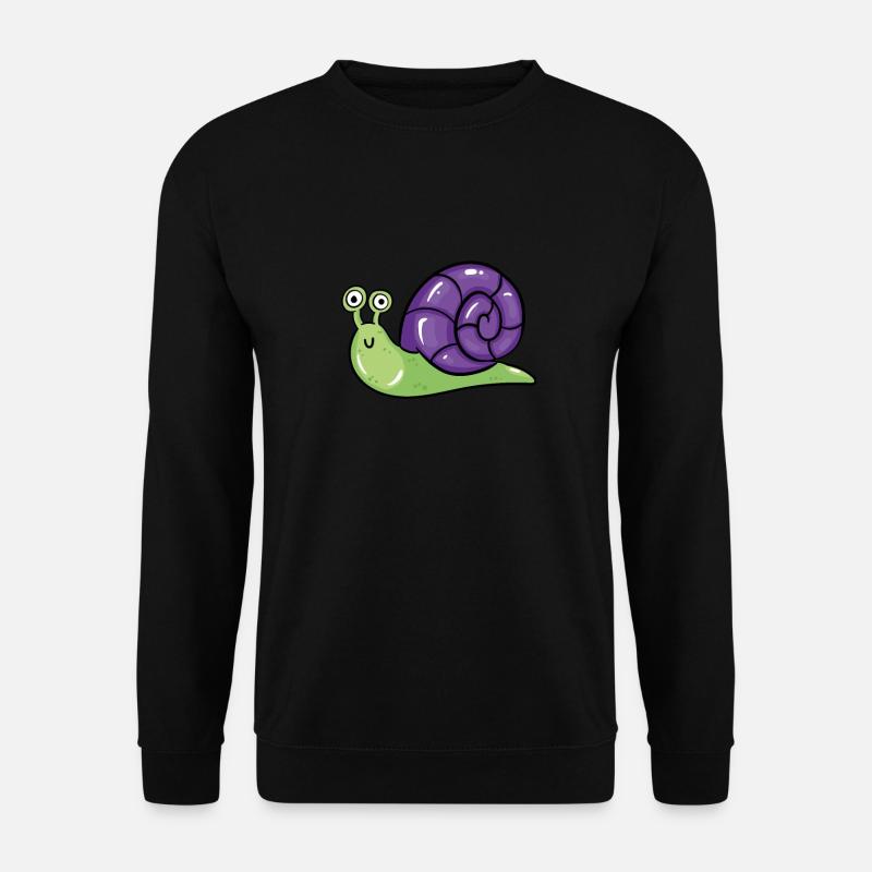Escargot - Sweat-shirt Unisexe - noir