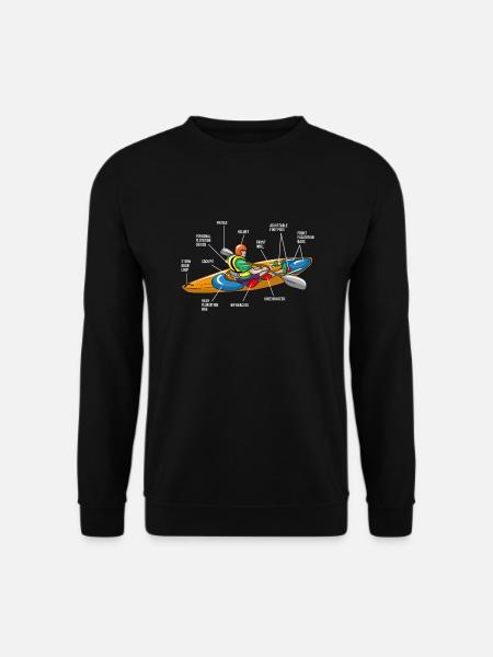 Kayak - Unisex Sweatshirt - black