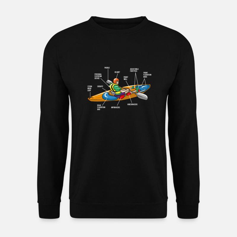 Kayak - Unisex Sweatshirt - black
