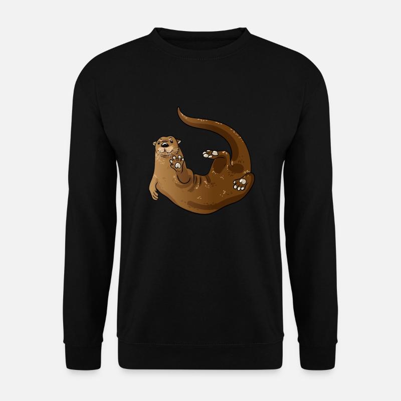 Otter - Unisex Pullover - Schwarz