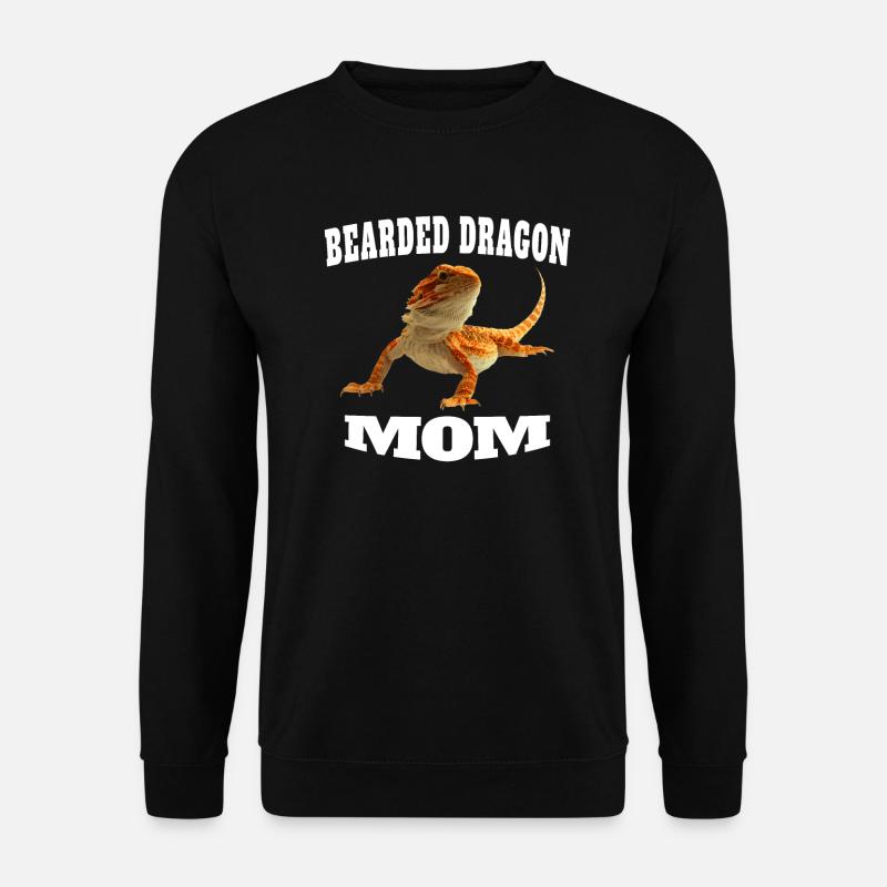 Bearded Dragon Mom - Unisex Sweatshirt - black