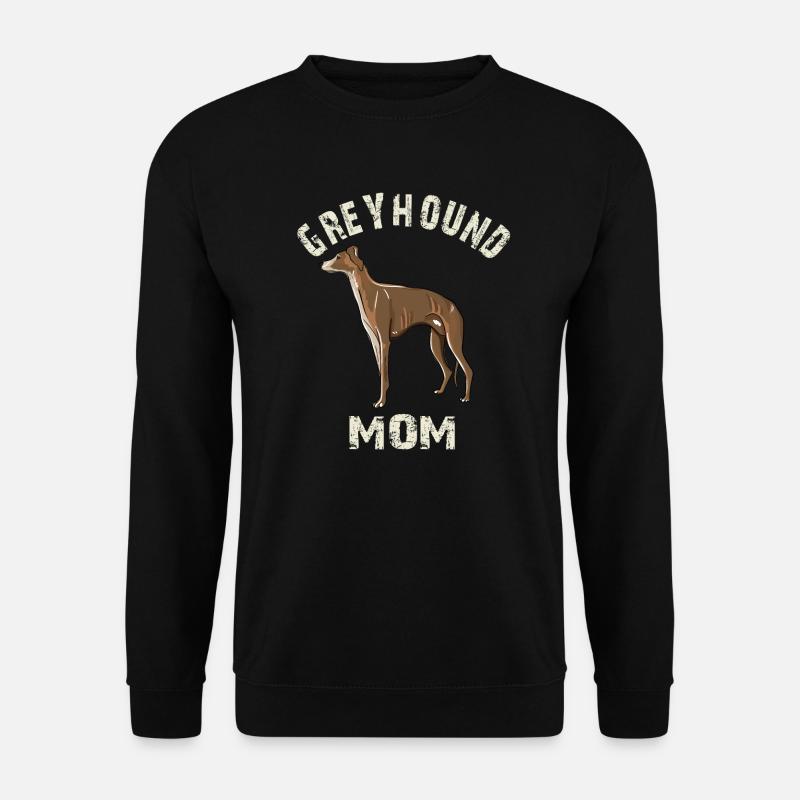 Greyhound Mom - Unisex Sweatshirt - black