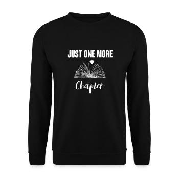 Encore un autre que les amateurs de livres de chapitre lisent - Sweat-shirt Unisexe - noir - Devant - Alina (178cm) & Michal (187cm)