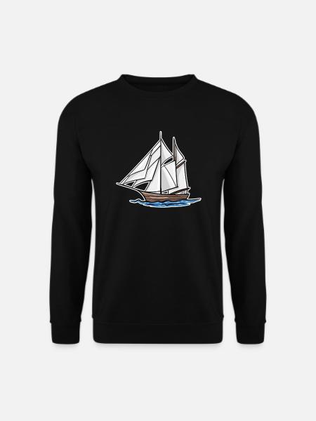 Boot - Unisex Pullover - Schwarz