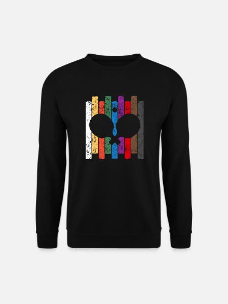 Ping Pong Farben - Unisex Pullover - Schwarz