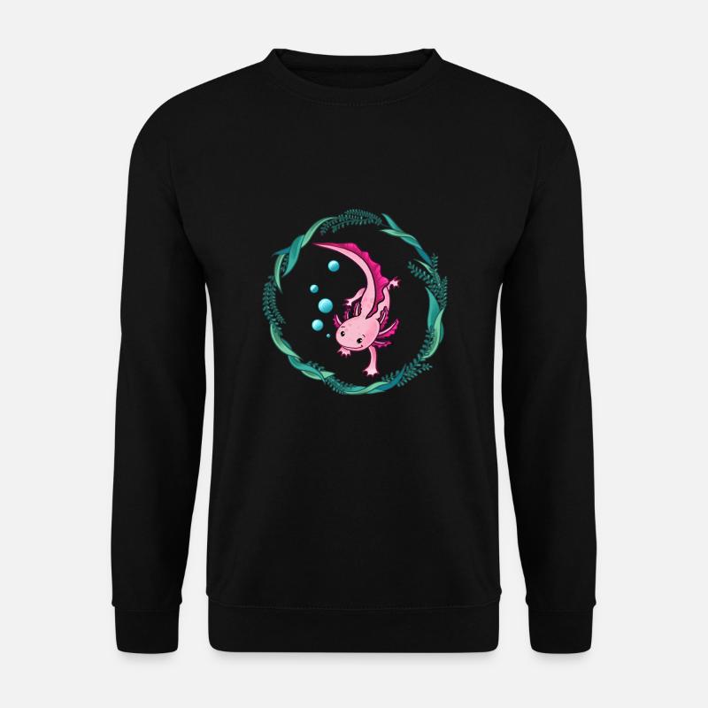Axolotl - Unisex Sweatshirt - black