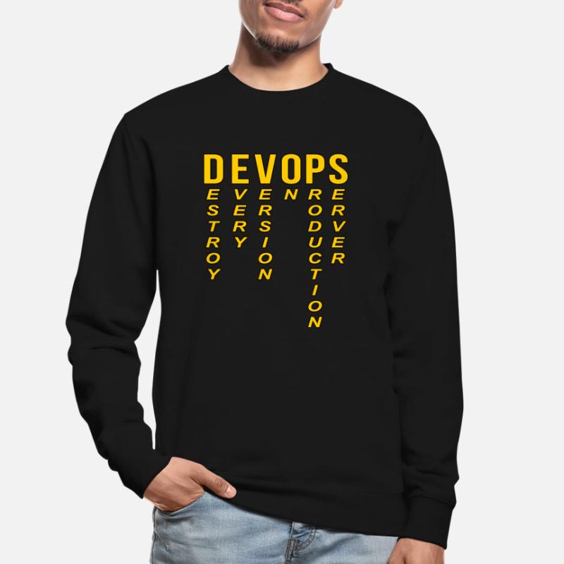 Devops Definition of Technical Computer Unisex Sweatshirt