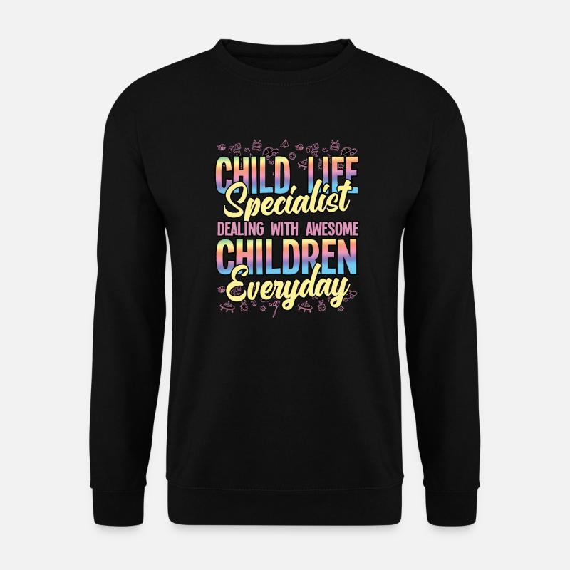 Dealing With Awesome Children Everyday - Unisex Sweatshirt - black