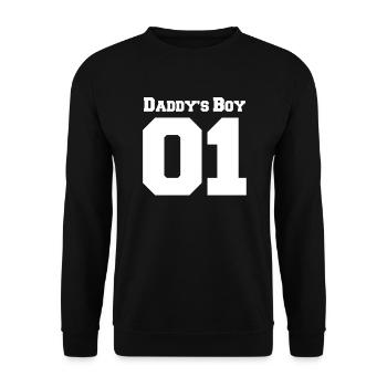 Partner Look Couple Partner Couple Couple Family - Unisex Sweatshirt - black - Front - Alina (178cm) & Michal (187cm)
