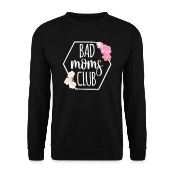 Partner Look Couple Partner Couple Couple Family - Unisex Sweatshirt - black - Front - Alina (178cm) & Michal (187cm)