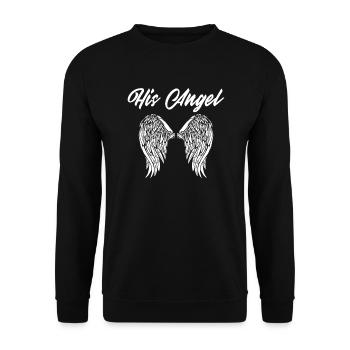Partner Look Couple Partner Couple Couple Family - Unisex Sweatshirt - black - Front - Alina (178cm) & Michal (187cm)