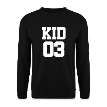 Partner Look Couple Partner Couple Couple Family - Unisex Sweatshirt - black - Front - Alina (178cm) & Michal (187cm)