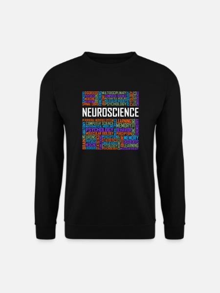 Neuroscience - Words - Unisex Sweatshirt - black