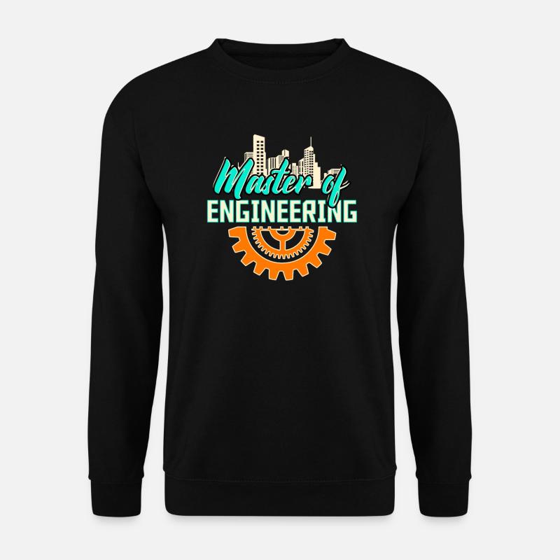 Master of Engineering - Unisex Sweatshirt - black
