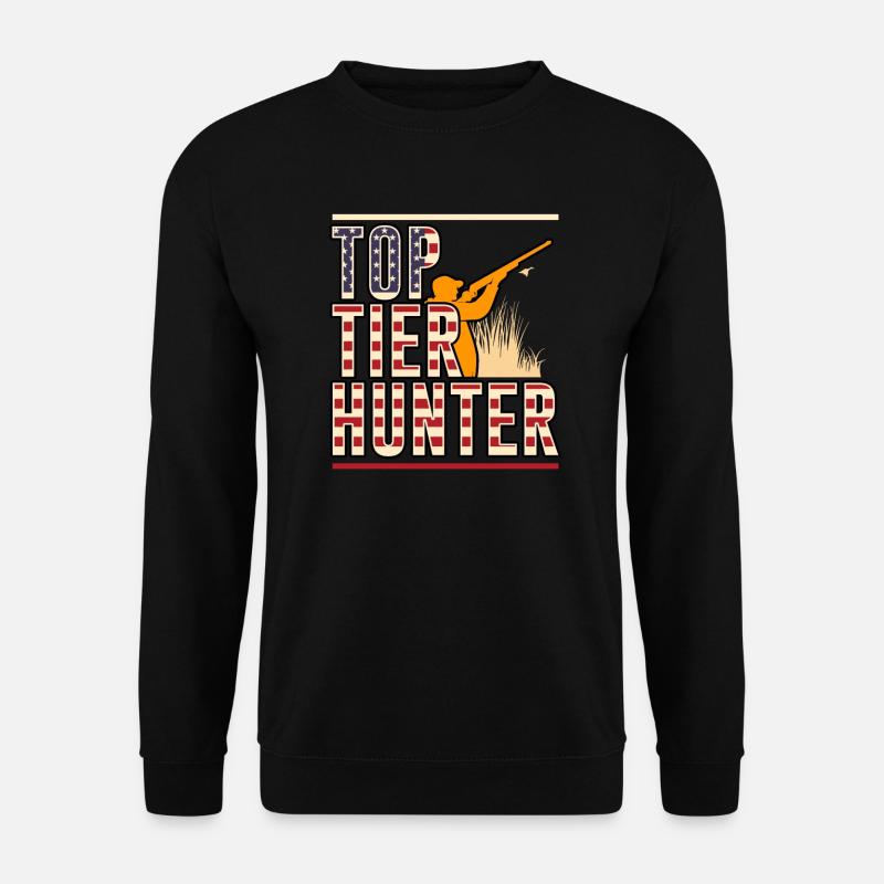Top Tier Hunter - Unisex Sweatshirt - black