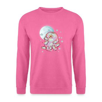 Tardigrade In Space - Unisex Sweatshirt - pink - Front