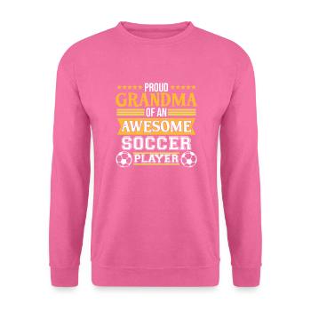 Vêtements de footballeur Vêtements de football pour garçons - Sweat-shirt Unisexe - rose - Devant