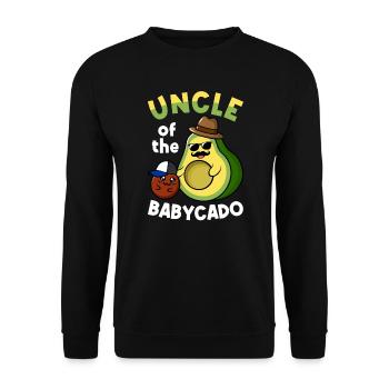 Oncle du - Sweat-shirt Unisexe - noir - Devant - Alina (178cm) & Michal (187cm)