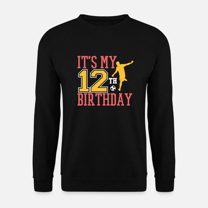 Fußball-spieler-12. - Unisex Pullover - Schwarz