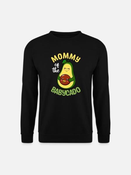 Mami Von Babycado Guacamole Avocado-liebhaber - Unisex Pullover - Schwarz