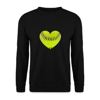 Aimez-vous - Sweat-shirt Unisexe - noir - Devant - Alina (178cm) & Michal (187cm)