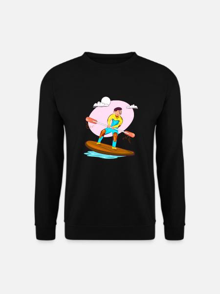 Paddleboarding - Unisex Sweatshirt - black
