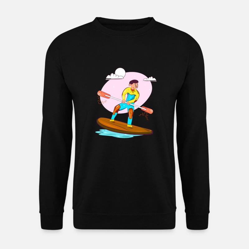 Paddleboarding - Unisex Sweatshirt - black
