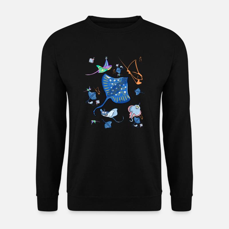 Stingrays - Unisex Sweatshirt - black