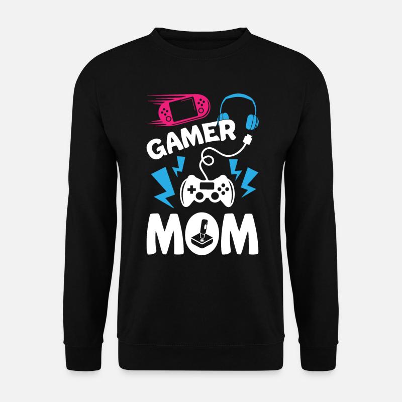 Gamer Mom - Unisex Sweatshirt - black