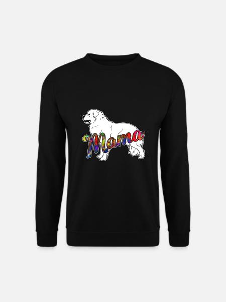 Great Pyrenees Great Pyrenees Mama - Unisex Sweatshirt - black
