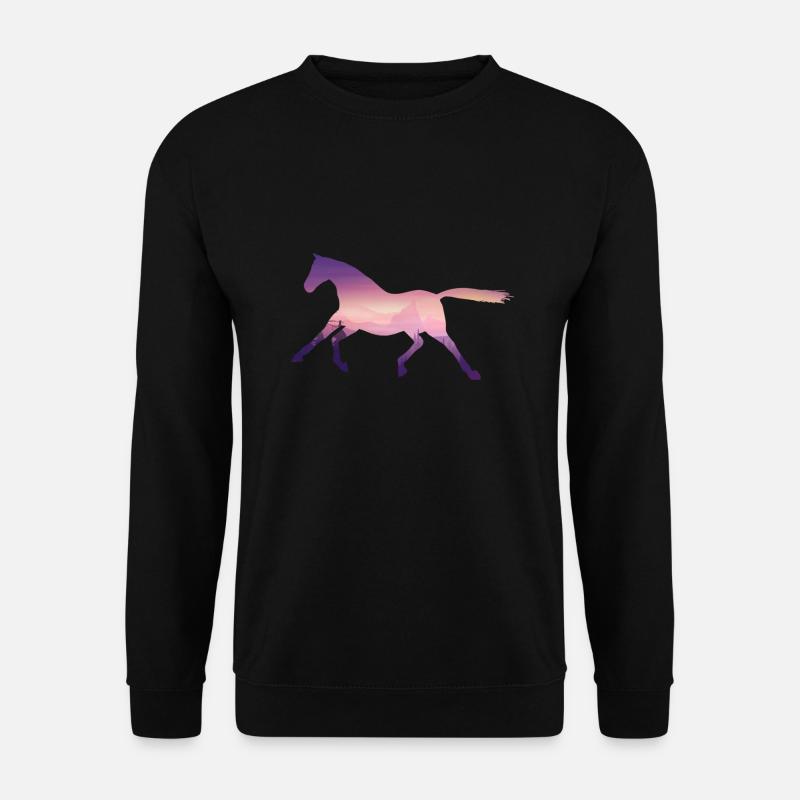 Cheval - Sweat-shirt Unisexe - noir