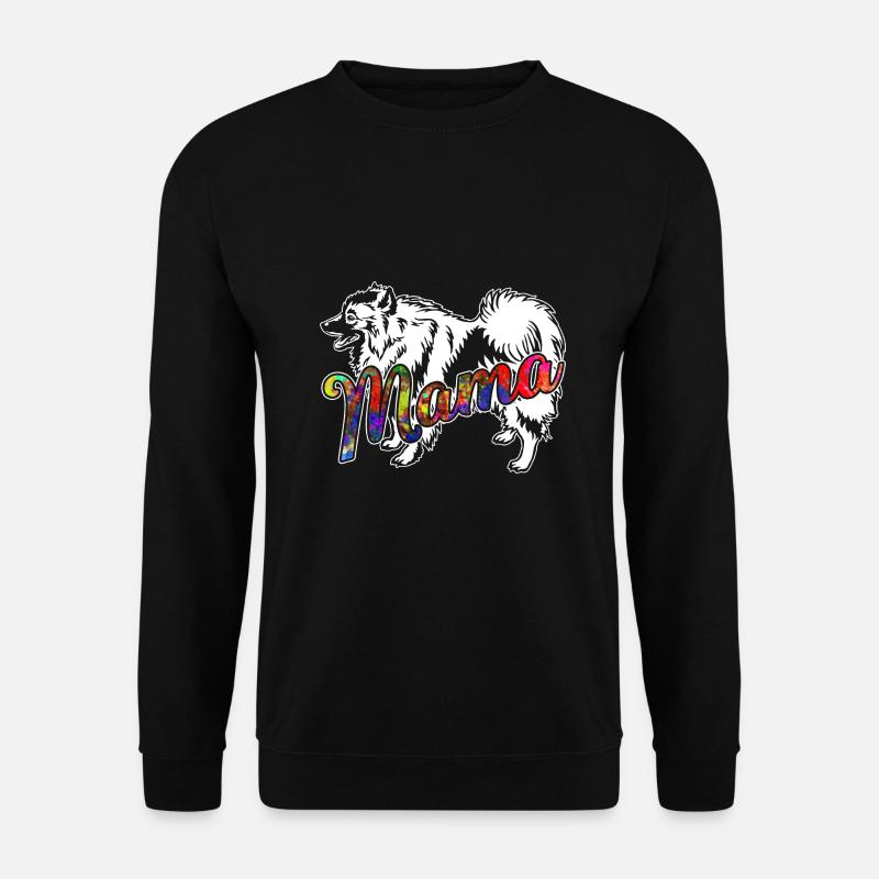 Keeshond Keeshond Mama - Unisex Sweatshirt - black