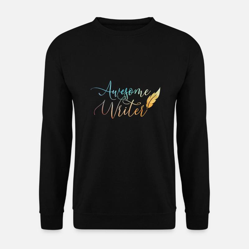 Writer - Awesome Writer - Unisex Pullover - Schwarz