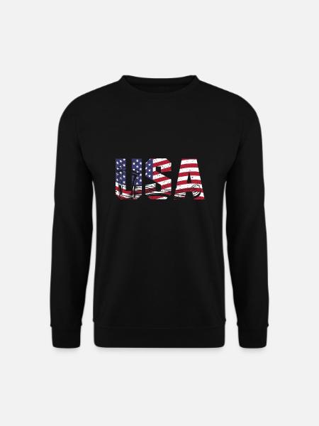 Axe throwing usa - Unisex Sweatshirt - black