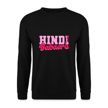 Philippines - Hindi Babaero - Unisex Sweatshirt - black - Front - Alina (178cm) & Michal (187cm)