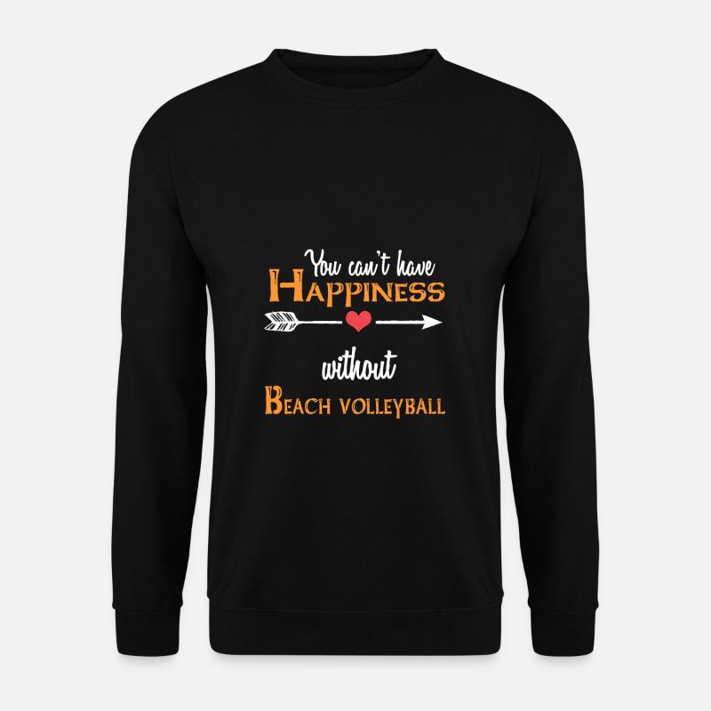beach volleyball - Unisex Sweatshirt - black