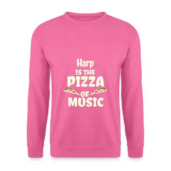 Harpe - Sweat-shirt Unisexe - rose - Devant