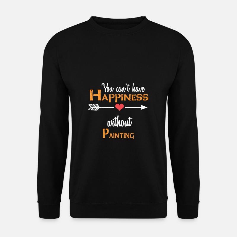 painting - Unisex Sweatshirt - black