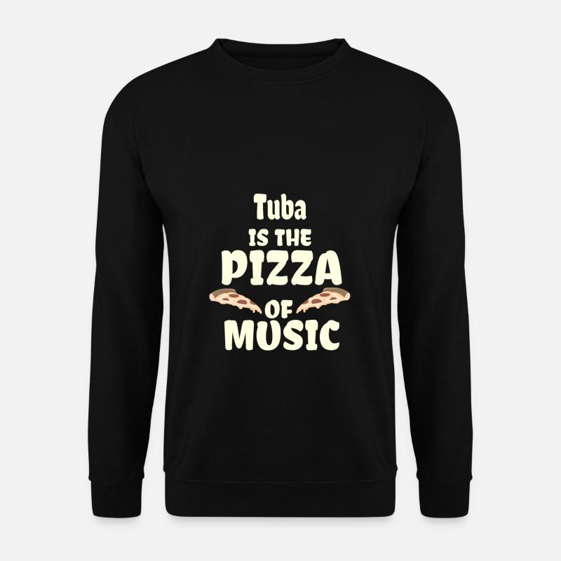 Tuba - Unisex Sweatshirt - black