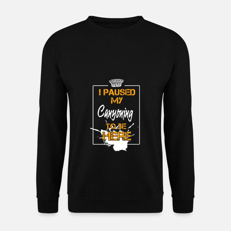 Canyoning - Unisex Sweatshirt - black
