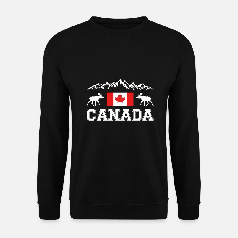 Canada - Unisex Pullover - Schwarz