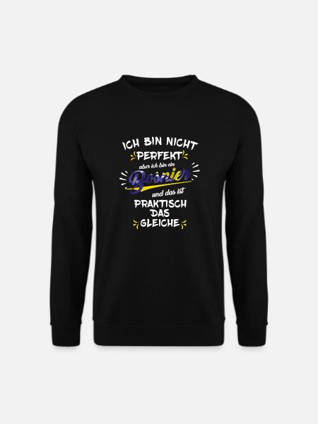 Bosnien Ich bin ein Bosnier - Unisex Pullover - Schwarz