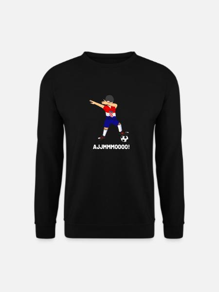 Fußball Kroatien - Unisex Pullover - Schwarz