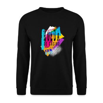 Rueda de casino Salsa Rueda - Sweat-shirt Unisexe - noir - Devant - Alina (178cm) & Michal (187cm)
