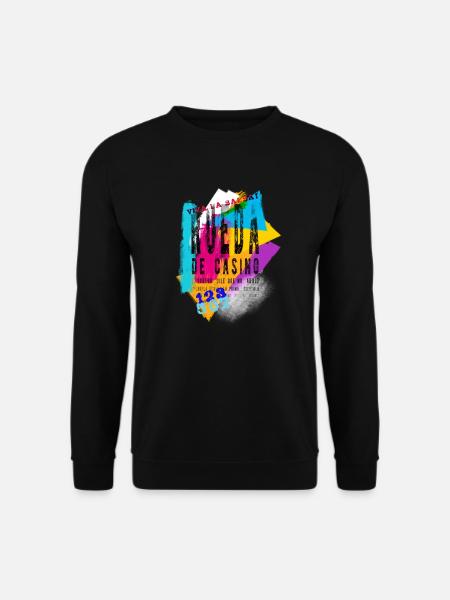 Rueda de casino Salsa Rueda - Unisex Pullover - Schwarz