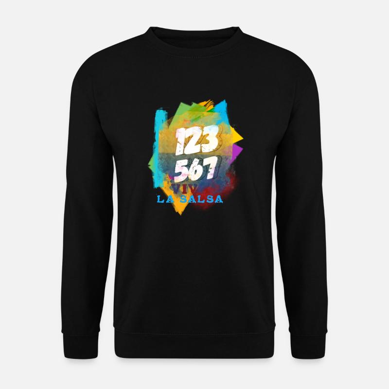 Salsa Dance Salsa 123 567 - Unisex Sweatshirt - black