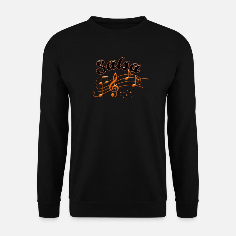 Salsa Musik Salsa Tanz - Unisex Pullover - Schwarz