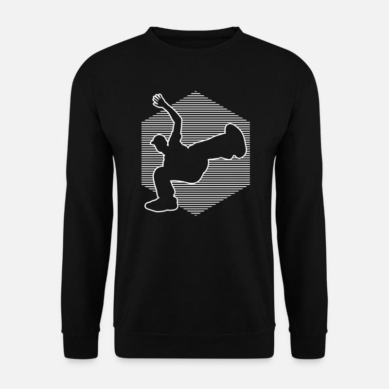 Hiphop Break Dance Breakdance Damen Bgirl - Unisex Pullover - Schwarz