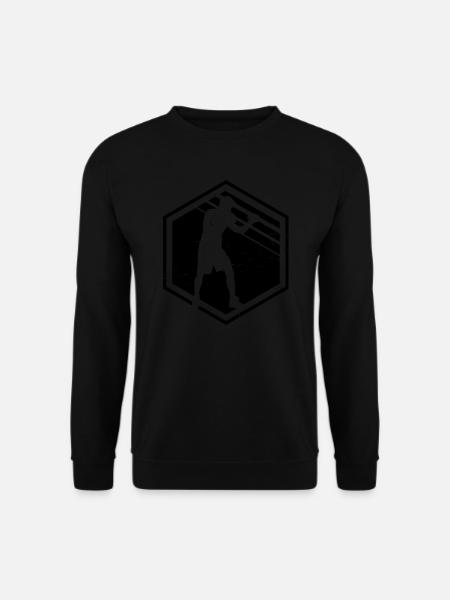 Boxe masculine Boxe Boxe Boxe - Sweat-shirt Unisexe - noir