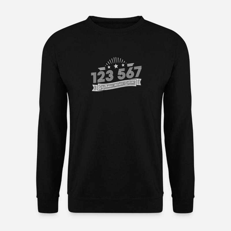 Salsa Musik Salsa Rhythmus meines Lebens - Unisex Pullover - Schwarz